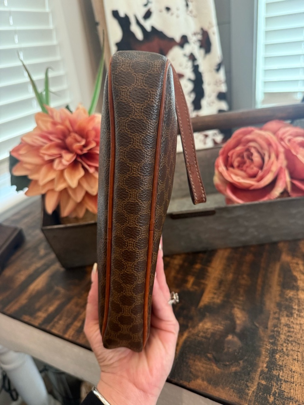 Celine Authentic Macadam Vintage Clutch - Picture 6 of 15